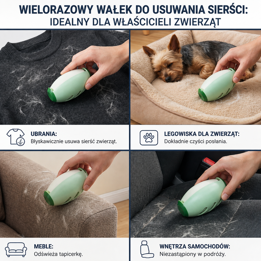 InfiniRoll — Rolka do ubrań wielorazowego użytku